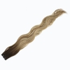 Machine Weft Hair Double drawn Ombre Wavy