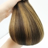 Roll Tape in Hair Extension Double drawn Mixed color Brown