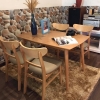 Bộ Bàn Ăn Marible Màu Gỗ