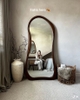 Gương Khung Gỗ thịt Tự Nhiên Treo Tường Cao Cấp An Furniture mẫu bóng nước