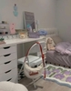 Bàn Làm Việc Chân Sắt hộp IKEA2