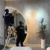Gương Viền Led Bán Nguyệt Lớn Nhà An Furniture