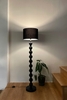 Đèn Cây Thân Tròn Màu Nâu Trang Trí Phòng Khách - An Furniture