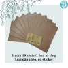 Phong thư K100 10 chiếc kèm Sticker, Phong thư craft KT 11,5*16cm - Blueangel