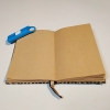 Sổ tay A6 handmade vintage FDC-GS bìa cói cao cấp (ruột trơn, giấy craft, giấy 100gsm) - Blueangel