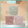 Túi Giấy Đựng Quà Blueangel, Túi Quà Tặng Có Quai Dây Vải Chắc Chắn TIS, KT 15*13.5*10cm