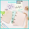 Sổ Còng A5 Blueangel 160 Trang Giấy Chống Loá Siêu Dày 100gsm - Sổ Tay Bìa Da Cao Cấp BOL
