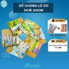 Sổ vuông lò xo 160 trang Blueangel ruột: trơn, kẻ ngang, chấm dot, tượng hình chống loá VUI-LV