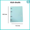 Sổ Còng A5 Blueangel 160 Trang Giấy Chống Loá Siêu Dày 100gsm - Sổ Tay Bìa Da Cao Cấp BOL