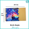 Sổ lò xo trơn kép bìa cứng kết hợp bìa cát Blueangel 60 trang, giấy chống loá 180gsm KET-LN0x