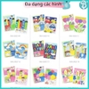 Thiệp quà tặng handmade 3D, Thiệp chúc mừng mẫu giáo chất liệu gói Eva miếng dán xếp hình cute