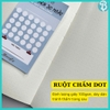 Sổ tay bìa da mềm A5 cao cấp BLUEANGEL 200 trang 100gsm WOL-GM51