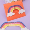 Thiệp chúc mừng gấp hoạt hình dễ thương, Thiệp quà tặng sáng tạo, Thiệp tin nhắn Lala 3D