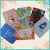 Thiệp chúc mừng sinh nhật cao cấp, thiệp quà tặng màng ngọc lấp lánh họa tiết đặc sắc CAS- Blueangel