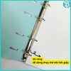 Sổ Còng A5 Blueangel 160 Trang Giấy Chống Loá Siêu Dày 100gsm - Sổ Tay Bìa Da Cao Cấp BOL
