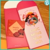 Bao lì xì tết, Lì xì tết phong bao mừng tuổi 2025 mẫu mới, set lì xì dài phiên bản kèm túi mù