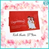 Phong bì mừng cưới truyền thống ấn tượng dành cho bạn bè, người thân có keo dán sẵn (1 tập 6 cái)- Blueangel