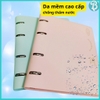 Sổ Còng A5 Blueangel 160 Trang Giấy Chống Loá Siêu Dày 100gsm - Sổ Tay Bìa Da Cao Cấp BOL