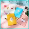 Thiệp quà tặng bánh sinh nhật 3D, thiệp chúc mừng sinh nhật tặng kèm phong thư