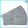 Bộ 6 Phong Thư Tem Vintage - Phong Bì Có Keo Dán - Blueangel