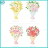 Thiệp chúc mừng bó hoa 3D tặng ngày nhà giáo gửi lời chúc tri ân thầy cô, Thiệp gấp cao cấp sáng tạo