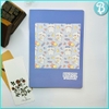 Vở kẻ ngang 80 trang Blueangel bìa cát ánh kim ghim gáy, giấy chống loá định lượng 100gsm phù hợp HS