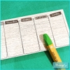 Giấy note, giấy nhớ lịch tuần bỏ túi 77 tờ NET-DN62 - Blueangel