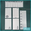 Giấy note, giấy nhớ lịch tuần bỏ túi 77 tờ NET-DN62 - Blueangel