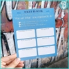 Giấy lập kế hoạch thói quen 30 ngày (2 mặt) - habit tracker