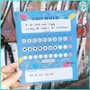 Giấy lập kế hoạch thói quen 30 ngày (2 mặt) - habit tracker