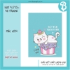 Sổ tay mini A6 Kẻ Ngang 48 trang TEE-VS1x (4 mẫu bìa) - Blueangel
