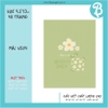 Sổ tay mini A6 Ruột trơn 48 trang TEE-VS0x (4 mẫu bìa) - Blueangel