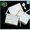 Sổ lịch A5 để bàn WIK-LM ruột kế hoạch tuần (weekly planner) - không ghi năm - Blueangel