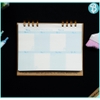 Sổ lịch A5 để bàn WIK-LM ruột kế hoạch tuần (weekly planner) - không ghi năm - Blueangel