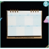 Sổ lịch A5 để bàn WIK-LM ruột kế hoạch tuần (weekly planner) - không ghi năm - Blueangel