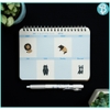 Sổ tay A5 lò xo HWP-LN0x kế hoạch tuần (weekly planner) - Blueangel