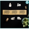 Sticker nhãn dán Happy birthday giấy craft phong cách Vintage (Set 3c)