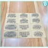 Sticker nhãn dán Happy birthday giấy craft phong cách Vintage (Set 3c)