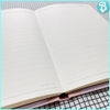 Sổ tay A5 kẻ ngang, lined, bìa cứng 4 mẫu vintage màu Pastel, 100gsm - GEM-KM1x (144 trang, 14,5x21) - Blueangel