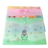 Túi my clear A4 hoạt hình, túi đựng tài liệu, đựng file, có khuy bấm (giao màu ngẫu nhiên)