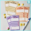 Giấy lập kế hoạch thói quen 21 ngày (in 1 mặt) - Habit Tracker 21 ngày - Blueangel