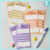 Giấy lập kế hoạch thói quen 21 ngày (in 1 mặt) - Habit Tracker 21 ngày - Blueangel
