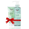 Combo Eucerin cho da nhờn mụn gel rửa mặt Pro Acne Cleansing Gel 200ml & tẩy tế bào chết Pro Acne Scrub 100