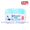 [Chính Hãng] Kem Dưỡng Ẩm JOHNSON’S BABY Từ Sữa Và Gạo - Kem Dưỡng Ẩm Sữa Gạo Johnson Baby Nắp Xanh