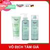 Combo Eucerin cho da mụn: Gel Rửa Mặt, Nước Hoa Hồng, Tẩy Tế Bào Chết Eucerin Pro Acne.