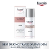 Combo Eucerin kem dưỡng trắng da ban đêm UltraWHITE+ Spotless Night 50ml & khoáng hyaluron mist spray 150ml