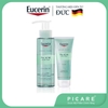 Combo Eucerin cho da nhờn mụn gel rửa mặt Pro Acne Cleansing Gel 200ml & tẩy tế bào chết Pro Acne Scrub 100