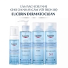 Eucerin Bọt Tẩy Trang Làm Sạch Dành Cho Da Nhạy Cảm Dermato Clean Hyaluron Micellar Foam 3 in 1 150ml