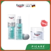 Combo Eucerin tinh chất cấp ẩm ngăn ngừa lão hóa Hyaluron-Filler Moisture Booster 30ml tặng kem dưỡng ẩm Li