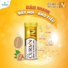 Tuýp 10 Viên Sủi CURMIN BÌNH VỊ NANO GAS Hỗ Trợ Chống Đầy Hơi, Trào Ngược Dạ Dày